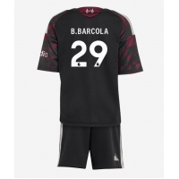 Liverpool Bradley Barcola #29 Tredje Tröja Barn 2026-27 Kortärmad (+ Korta byxor)